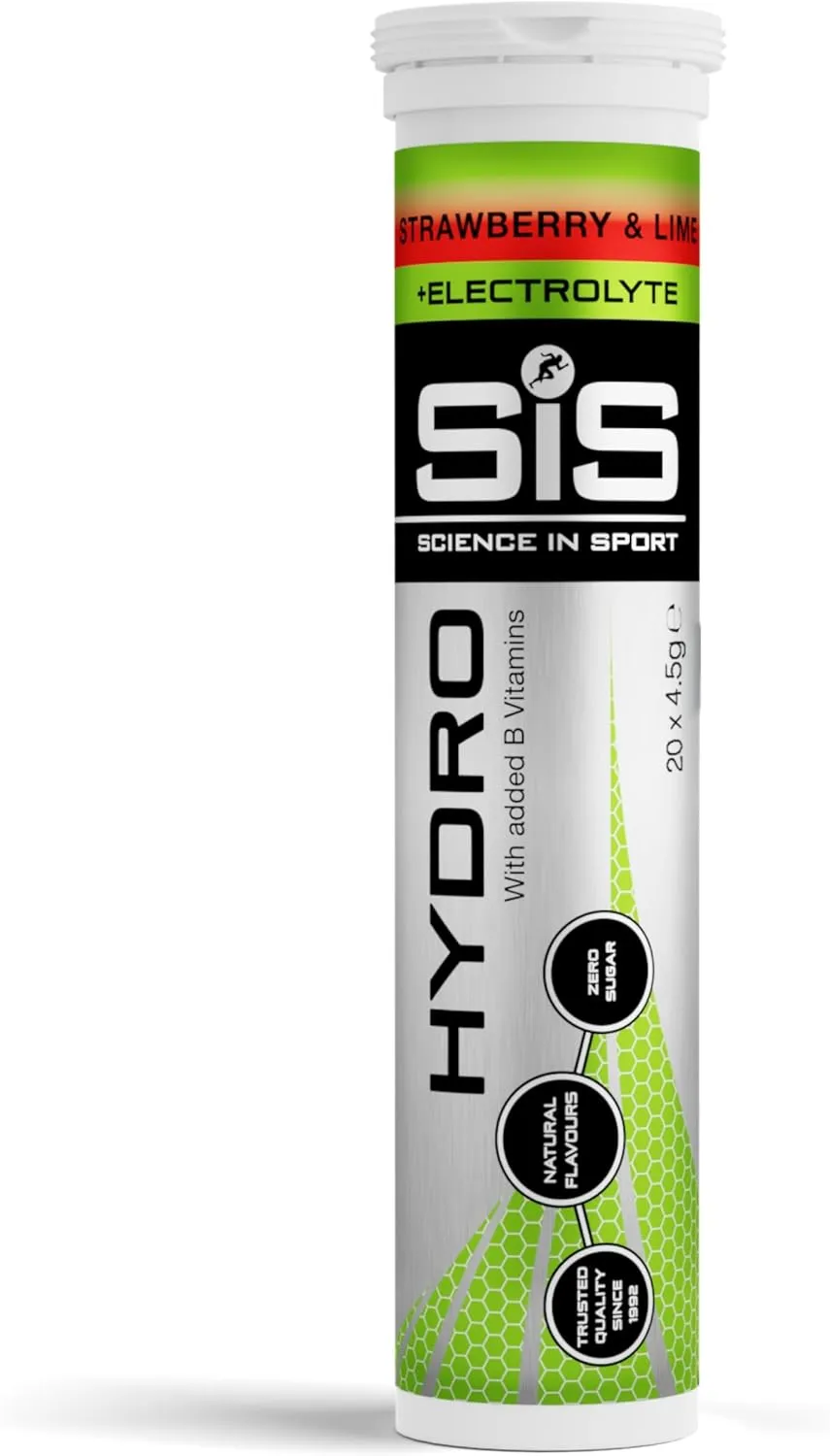 Science in Sport GO Electrolyte Poudre d'Hydratation sur fond blanc